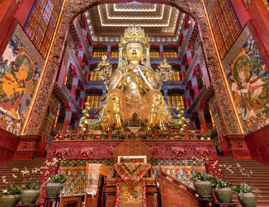 各莫寺完工照片